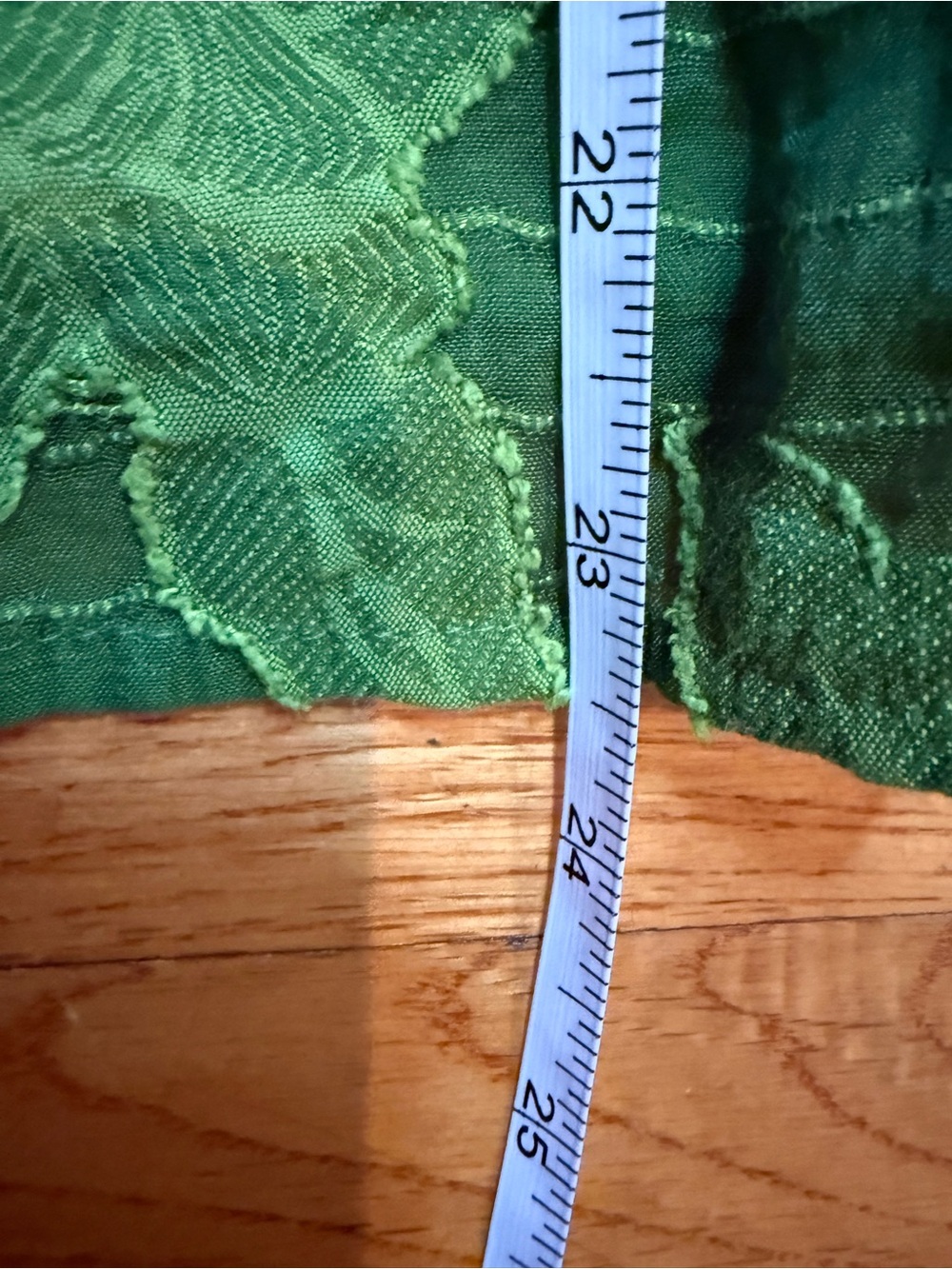 Maeve Anthropologie Green Floral Jacquard Mock Neck Ruffle Hem Sleeveless Top - Picture 11 of 11